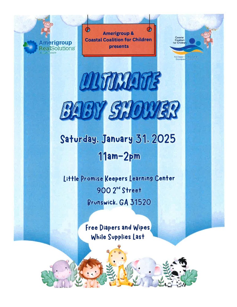 Diaper Giveaway flyer